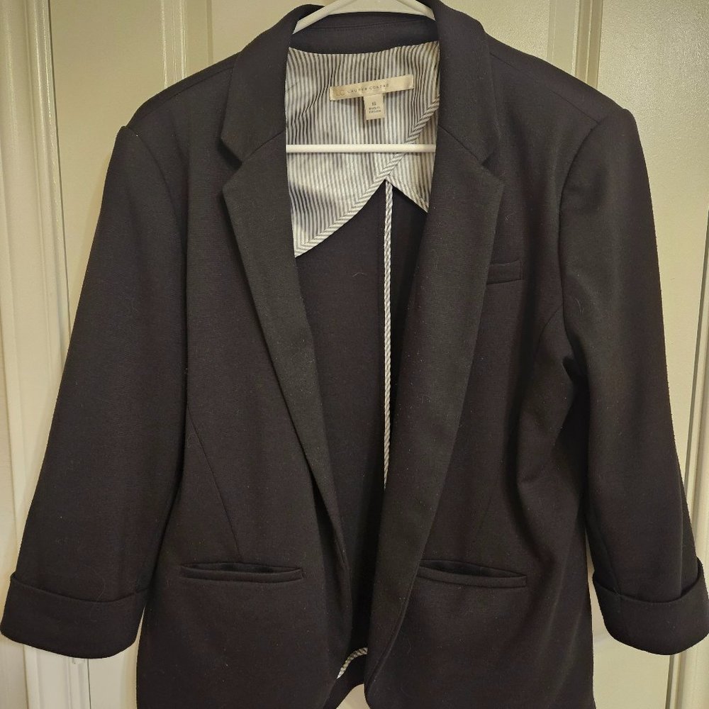 Lauren Conrad Black Blazer